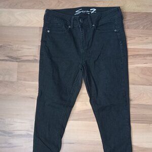 Seven7 Black Booty Shaper Skinny Jeans